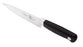 Genesis Chef's Knife, 6'', precision forged, short bolster, high carbon German steel, black non-slip