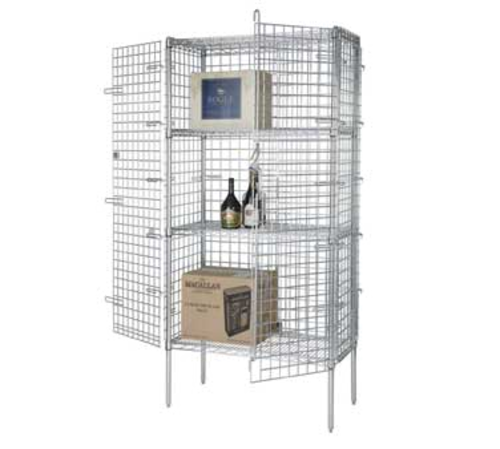 Focus Foodservice - Security Cage Kit, 24'' x 48'' x 63''H