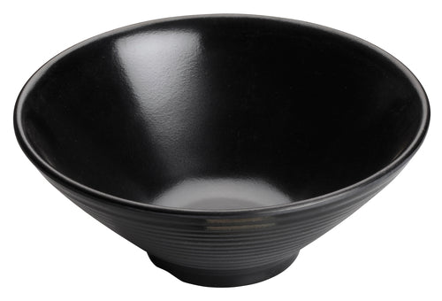 Bowl, 1 qt., 8'' dia., round, break-resistant, dishwasher safe, melamine, Togashi, Ardesia