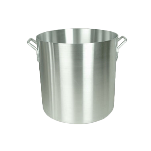 Stock Pot, 16 qt, 11-1/2'' dia. x 10-1/8''H, 1-1/2'' riveted handle, aluminum, 4mm thickness