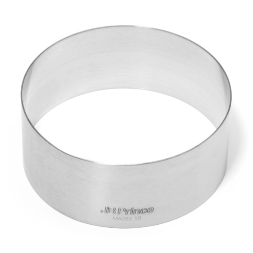 JB Price Seamless Ring, 4-7/10'' dia. x 1-9/10''H, round, 18/8 stainless steel