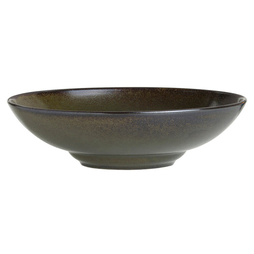 Bowl, 52 oz. (1.625 qt.), rim full (3-3/4 oz well) 9-5/8'' dia. x 2-5/8''H, round, coupe, rimmed, porcelain