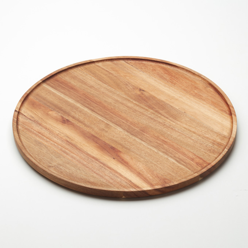 Serving Board, 16'' dia. X 3/5''H, round, Acacia wood, Loft Collection