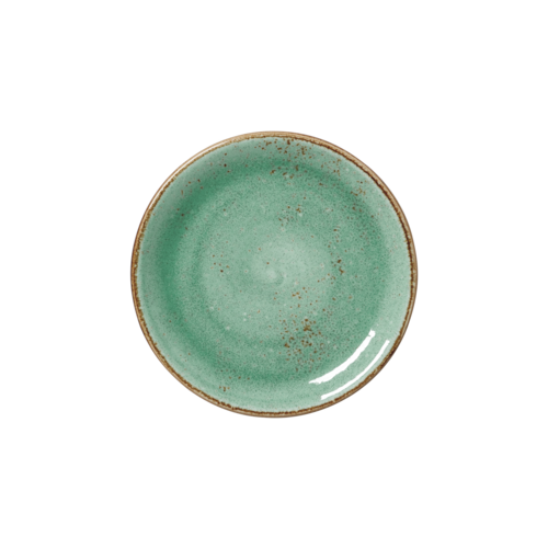 Plate, 6'' dia., round, coupe, freezer/microwave/dishwasher safe, alumina vitrified ceramic