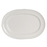Platter, 14-1/8'' x 9-3/4'', rimmed, microwave/dishwasher safe, porcelain, white, Folio