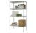 Focus Foodservice - Wire Shelving Kit, includes (4) 18'' x 48'' shelves with split sleeves