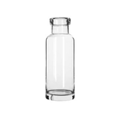 Helio Bottle, 40-1/4 oz., wide mouth, clear, glass (H 9-7/8'', T 2-1/2'', B 3-5/8'', D 3-5/8'')