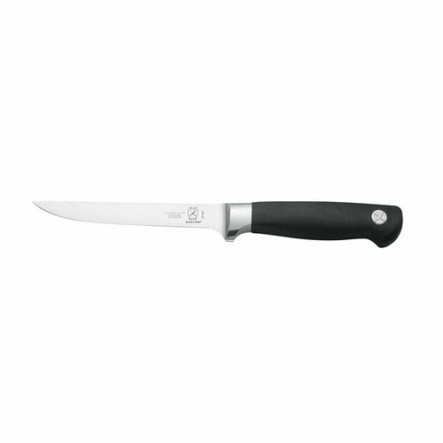 Genesis Boning Knife, 6'', stiff, precision forged, high carbon, German steel, black non-slip
