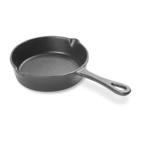 Mini Fry Pan, 7.8 oz., 5-1/2'' dia. x 1''H, without lid, cast iron