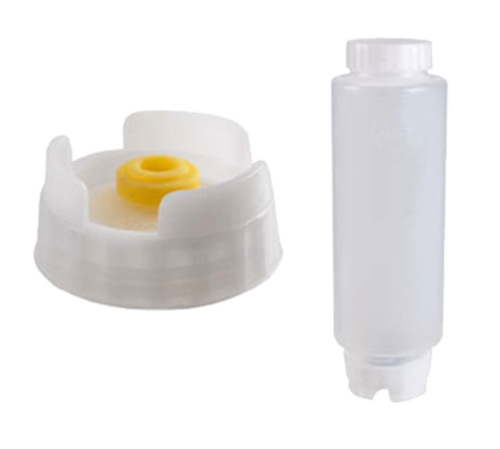 FIFO BOTTLE, multi-purpose, 16 oz., dispensing cap with medium sized yellow valve