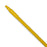 Sparta Handle, 60''L x 1'' dia., hanging cap, threaded, fiberglass, yellow