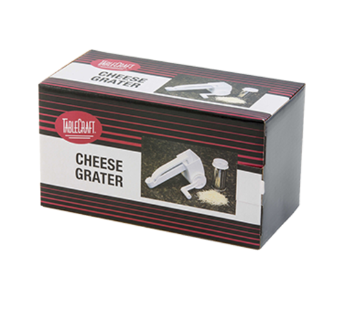 Cash & Carry Cheese Grater 5-1/4'' X 3-3/4'' X 7'' Dishwasher Safe