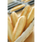 Silform Mini Baguette Mold, sheet of 8, 10-1/4''L x 2-1/2''W x 1-1/4''H, sheet size: 23-3/4''L x 15-3/4''W