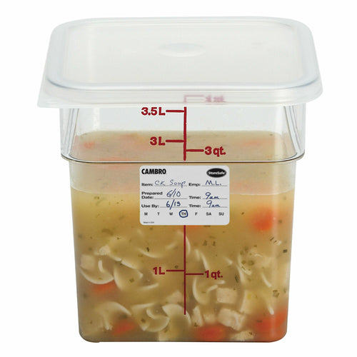 Storesafe Food Rotation Label 2'' X 3'' Label & Adhesive Dissolves In Less Than 30 Seconds