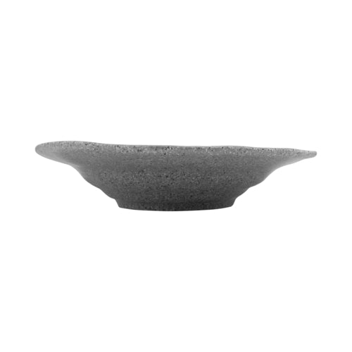 Bowl, 22 oz., 11'' dia. x 2 3/8''H, irregular round, break, chip, stain & scratch resistant, dishwasher safe, melamine, granite stoneware design, Della Terra