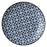 Dinner Plate, 10-3/4'' dia., round, coupe, extra strong porcelain, Arcoroc, Candour Azure, blue & white