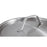 Lid, 11'' dia., stainless steel, reinforced edge, loop handle, Paderno, Series 1000, NSF