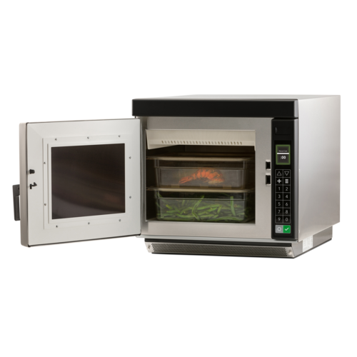 Amana Commercial Microwave Oven, 1.0 cu. ft., 3000 watts, heavy volume, (11) power levels