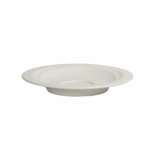 Saucer, 6-1/4'' dia., round, embossed, bone china, Royal Porcelain, Typhoon