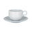 Soul Cup, 7-4/5 oz., 3-3/8'' dia. x 2-3/8'' H, round, with handle, Polaris porcelain, white