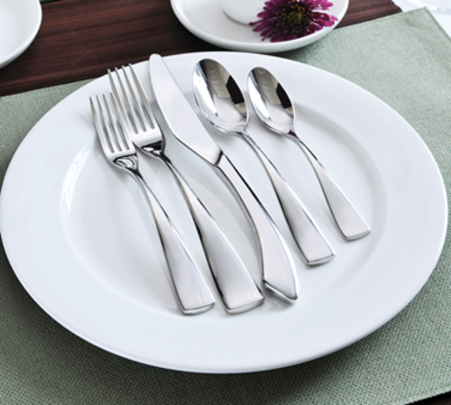 WEDGEWOOD REFLECTIONS SERVING SPOON 9''