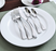 WEDGEWOOD REFLECTIONS SERVING SPOON 9''