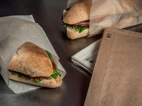 Sandwich Bag 3.9 x 1.6 x 13.8'' with window