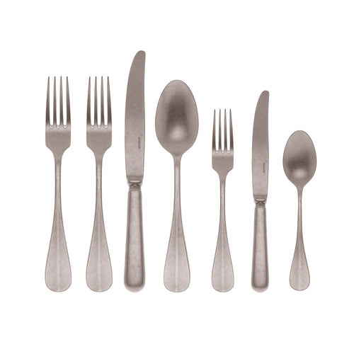 Moka Spoon , 4-3/8'', 18/10 stainless steel, Sambonet, Baguette Vintage