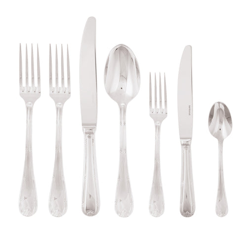 Moka Spoon, 4-1/2'', 18/10 stainless steel, Ruban Croise'