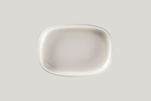 Ease Plate, 37.85 oz., 7.2''L, oval, deep, porcelain, Dual