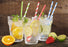 Eco Cocktail Straws, 0.2'' dia. x 5.7''H, coated with beeswax, unwrapped