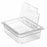 Fliplid Food Pan Cover 1/2 Size Notched