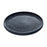 Plate, 8-1/4'' dia., round, flat, stoneware, black, Playground, Nara