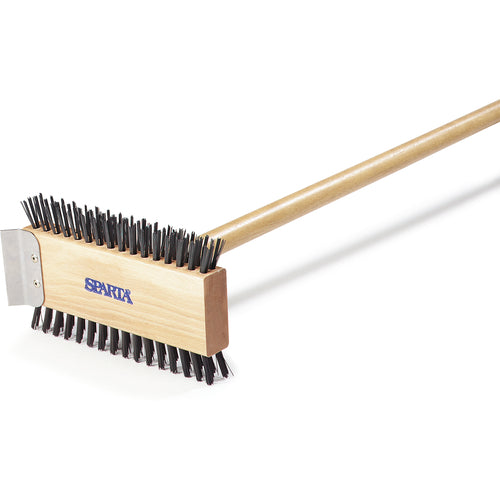 Sparta Broiler Master Brush 30-1/2''L Treated Wooden Head