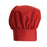 Signature Chef Chef Hat, 13'', Velcro Closure, Red
