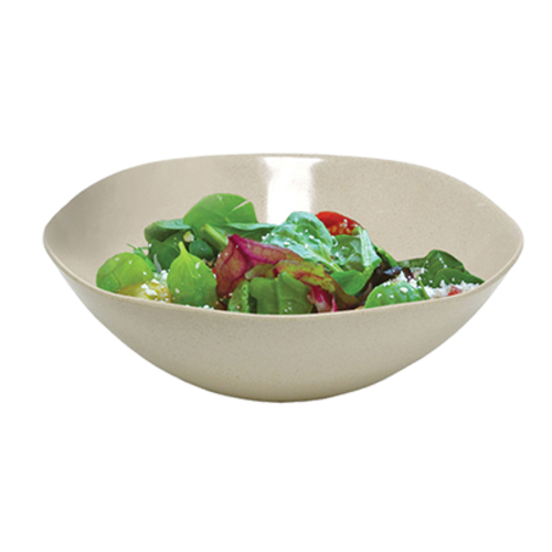 Platewise Organic Bowl, 52 oz., 9'' x 2-1/2'', round, biodegradable, dishwasher safe, natural bamboo, melamine free