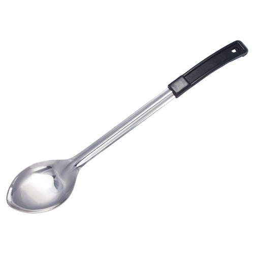 Winco Prime 13'' S/S Solid Basting Spoon with Plastic Hdl, NSF