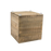 Rustic Wood Cube Riser, 8-1/4'' x 8-1/4'' x 8-3/4'', square
