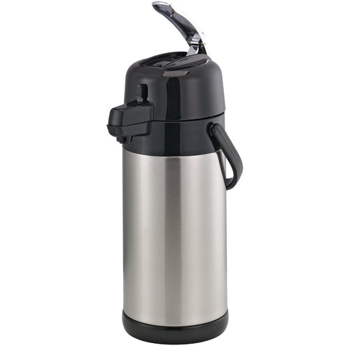 SECA-Air Airpot, 2.5 liter (84-1/2 oz.), retention: 4-6 hours, lever style, black lid,