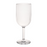 Wine Glass 12 oz. (H 7-7/8''; T 2-7/8''; M 3''; B 2-7/8'')