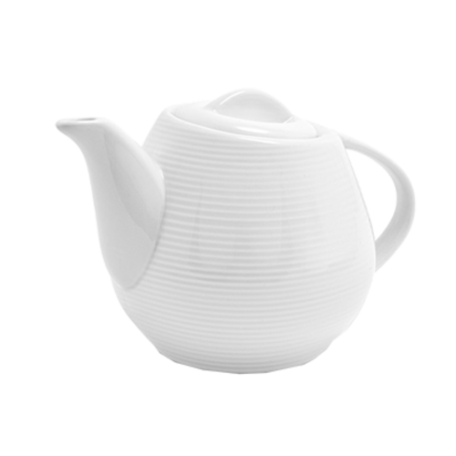 Spiral Teapot 15 oz. 4'' dia. x 4''