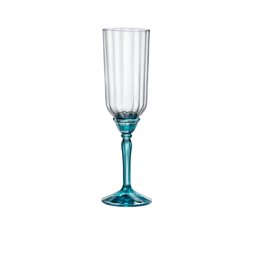 Stemware Glass, D 2.5'' H 8.625'' (7.125 oz), Glass, Blue, Bormioli Rocco, Florian