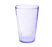 Tahiti Beverage Tumbler, 12 oz. (13.9 oz. rim full), 3-1/4'' dia. x 4-7/8''H, textured, BPA free, SAN, blue, NSF