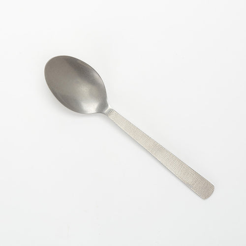 Serving Spoon  10''L  solid  hammered
