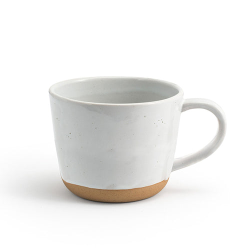 Artefact Mug, 11 oz., 5-1/2'' x 3-3/4'' x 3'', with handle, porcelain, ash