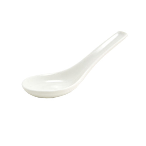 Catalyst Asian Soup Spoon 5-1/2'' x 2'' x 2'' porcelain