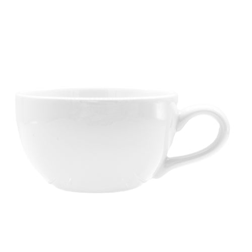 Coffee Tea Cup, 7-1/2 oz., handled,  Chef & Sommelier, Eternity Plus, plain white