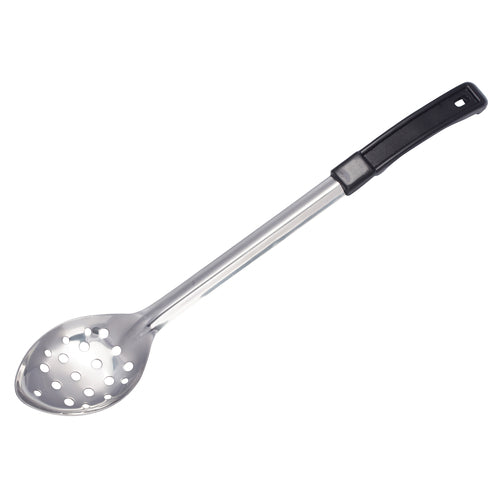 Winco Prime 13'' S/S Perf Basting Spoon with Plastic Hdl, NSF