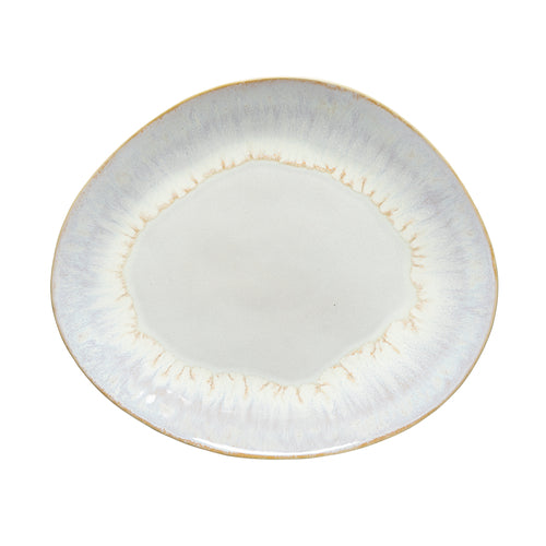 Oval Dinner Plate, 10.5''L x 9''W x 1''H, oval,  Brisa Collection, sal white