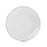 (EQ1028N-234) Dinner Plate, 11'' dia. x 1-1/4''H, round, flat, coupe,  porcelain, white cumulus, Equinoxe